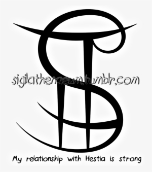 “ “my Relationship With Hestia Is Strong” Sigil For - Blog #3565916