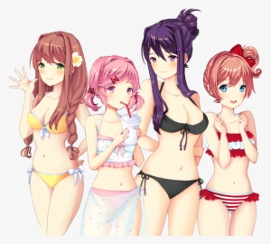 Took U/etched's Original Image, Upscaled And Fixed - Doki Doki Literature Club Hentai #3565921