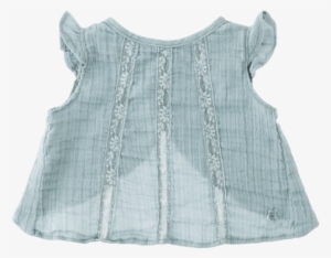 Tocoto Vintage Lace Sleeveless Blouse In Green - Green #3566678