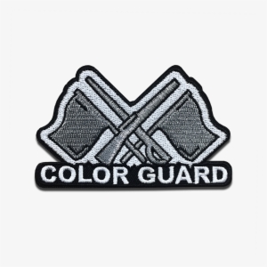 Color Guard Instrument Patch - Rotc Color Guard Patches #3567289