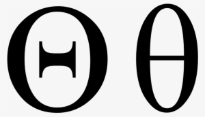 Theta - Greek Letter Theta Png #3568082