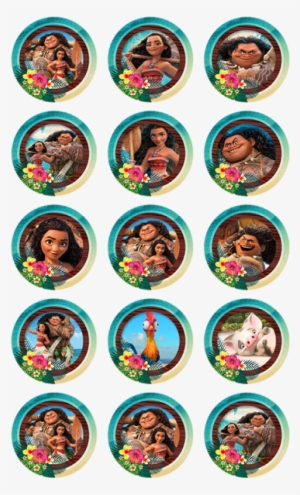 Moana Or (30x - Blaze And Monster Machines Cupcakes #3569294