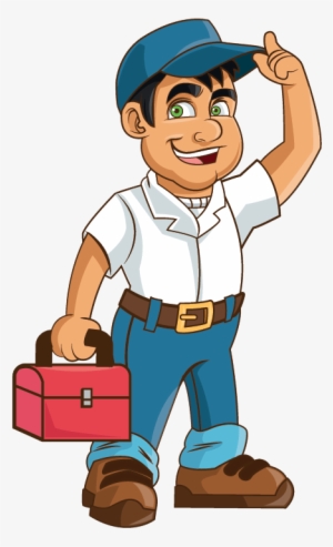 Employment - Plumber - Hombre Con Caja De Herramientas Animado #3569393