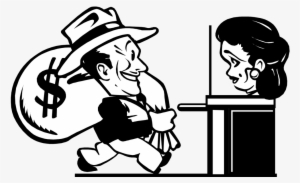 Making A Deposit At Bank #3569624