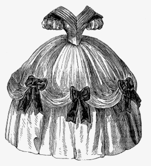 Digital Victorian Fashion Downloads - Victorian Ball Gown Sketch #3569852