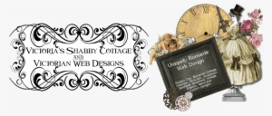 Victorias Shabby Cottage Logo And Banner - Logo #3570191