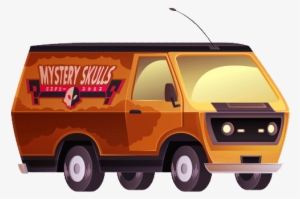 Mystery Skulls Van - Mystery Skulls Ghost Van #3570253