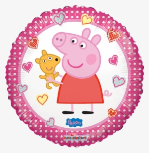 Globo Pepa Rosado Redondo - Peppa Pig #3570376