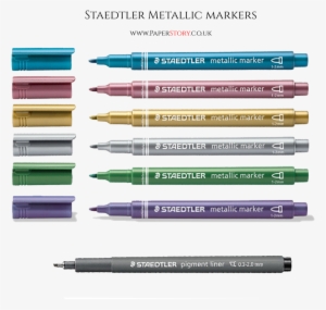 Staedtler Metallic Marker Pen Red #3570762