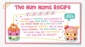 The Num Noms Recipe - Num Noms Freezie Pop Maker Recipe Booklet #3570980