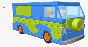 The Mystery Machine From Scooby Doo - Tour Bus Service #3571009