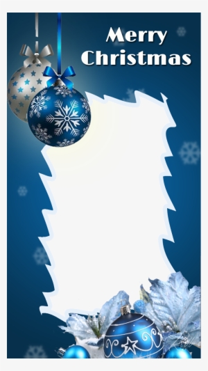 Amazing Blue Christmas Frame - Merry Christmas Transparent Background Transparent #3571292 Amazing Blue Christmas Frame - Merry Christmas Transparent Background Transparent #3571292