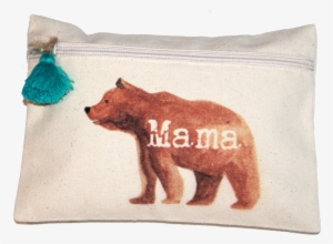 Mama Bear Zipper Pouch - Placemat #3571542
