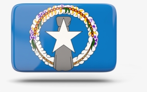 Rectangular Icon With Shadow - U.s. Flag Store Northern Marianas Flag - 4' X 6' - #3572121
