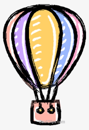 Balão De Ar Quente Livre De Direitos Vetores Clip Art - Balão De Ar Quente Png #3572283