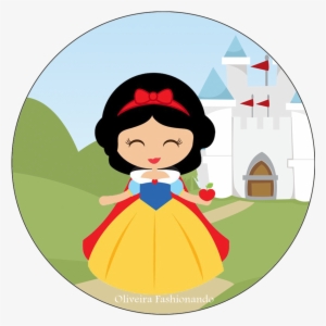 Topper Branca De Neve Png - Clipart Snow White Png #3572572