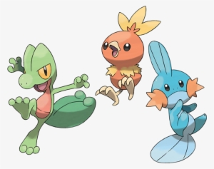 Header - Pokemon Torchic Treecko Mudkip #3574126