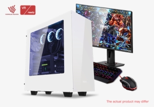 Better Gaming Computer - Nzxt S340 Glossy White Steel Atx Mid Tower Case #3574514