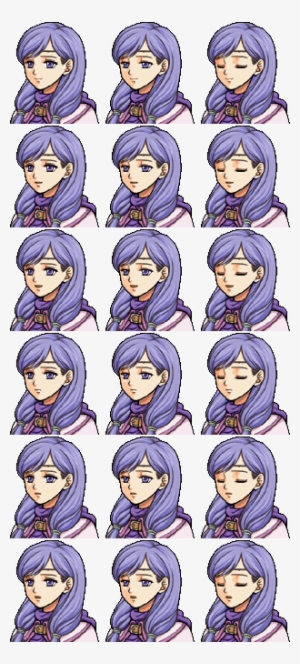 Sprite Of Ilyana - Fire Emblem Lucia Ilyana #3575185
