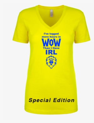 I've Logged More Hours In Wow Than Irl Alliance Blue - 5th Grade Camp Shirt #3576322