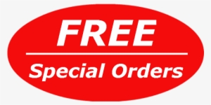 Free Special Order - Free Delivery Coupon #3579181