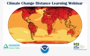Groundwork/slc Curb/ Noaa Climate Change Distance Learning - Rcp 8.5 Map #3581122
