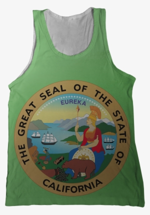 California State Seal Tank Top - Seal Of California #3581430