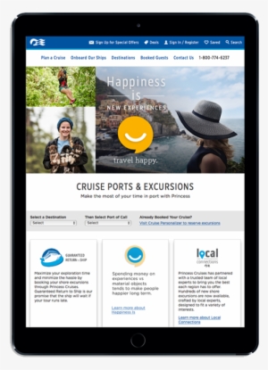 Shore Excursion Web Page - The Happiness Project #3581459