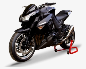 Picture Of Dual Silencer Hydroform Satin Kawasaki Z - Kawasaki Z 1000 #3582681