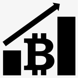 Bitcoin Graphic With Up Arrow Comments - Icon #3583525
