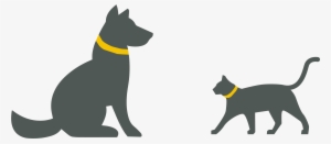 Assistance Animals Graphic - Black Cat Walking #3584134