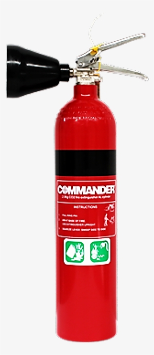 Commander 2kg Co2 Carbon Dioxide Fire Extinguisher - Fire Extinguisher #3584205