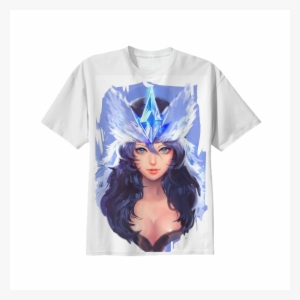 Shop Snowstorm Sivir By Yy6242 Cotton T-shirt By Bkahg - Sivir Lol #3586129