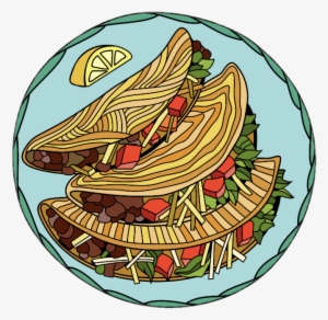 Food Mexicanfood Mexican Taco Tacos Abstract Colorful - Taco #3586467