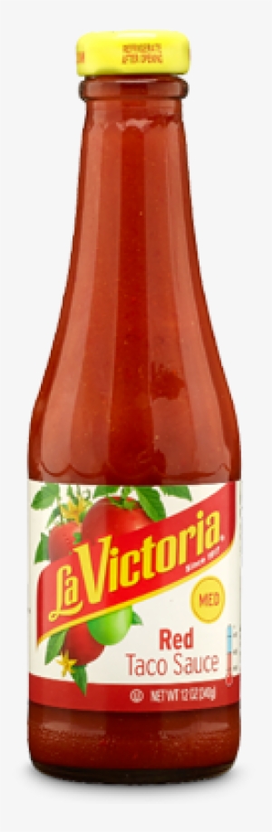 Red Taco Sauce Medium - La Victoria Red Taco Sauce, Mild - 12 Oz Bottle #3586674