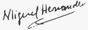 Firma - Miguel Hernandez Firma #3588277