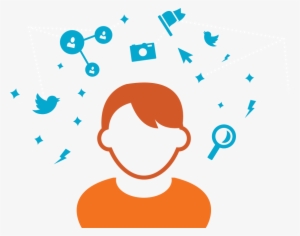 Online Marketing Clipart Marketer - Digital Marketing Illustration Png #3588394