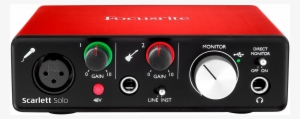 Focusrite Scarlett 2i2 - Focusrite Scarlett Solo 2gen #3588529