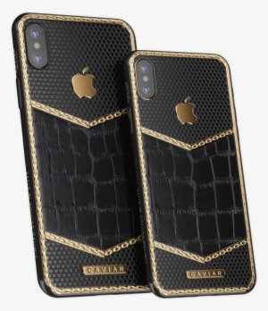 Caviar Iphone Xs - Iphone Xs Gold Black #3588864