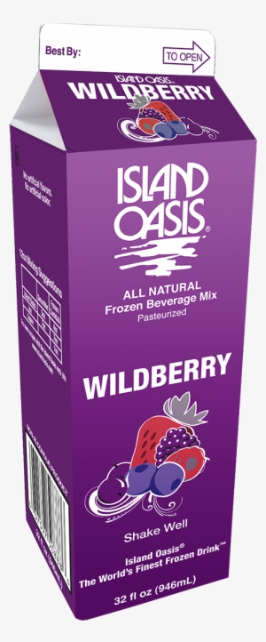 20056 Io Wildberry 32 Oz Carton 20056 Io Wildberry - Island Oasis Pina Colada Mix #3589199
