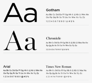 Typography - Example Of Sans Serif Font #3590305