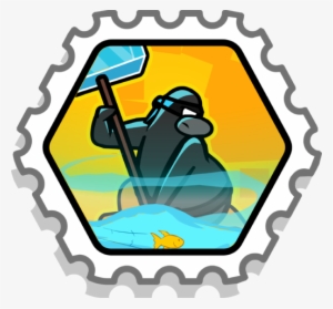 Wave Boost Stamp - Club Penguin Sos 60 Stamp #3590341