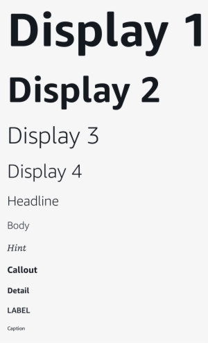 A List Of Headers Going From Top To Bottom, Largest - Display 7 Segmentos Smd #3590387