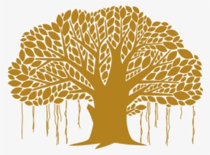 Weakness Is What Brings Ignorance, Cheapness, Racism, - Banyan Tree Logo Vector #3591368