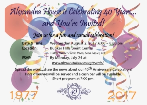 Happy Birthday Alexandra House - Alexandra-house Sa #3591644