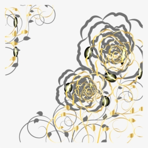 Euclidean Vector Gold Flower - Vector Graphics #3593001 Euclidean Vector Gold Flower - Vector Graphics #3593001