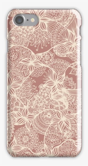 Rose Gold Floral Doodles Iphone Case #3593169 Rose Gold Floral Doodles Iphone Case #3593169