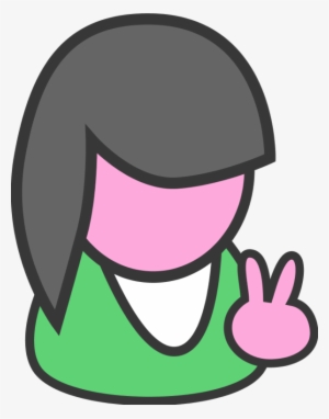 Victory - クリップ アート 女性 #3593705