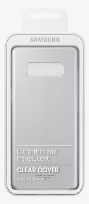 Samsung Clear Cover For Samsung Galaxy Note - Official Samsung Galaxy Note 8 Clear Cover Case - Black #3593752