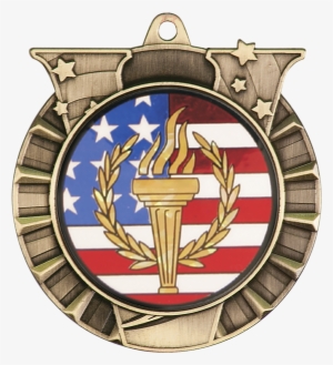 Torch & Flag Victory Medal - Medal #3593878